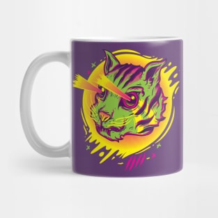 The Cat with Laser Eyes Mug